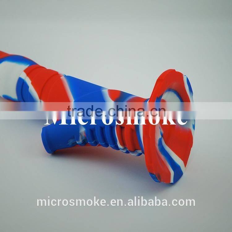 Different colors silicone cover glass hookah smoking accessories Silicone waterpipes glass cover for smoking wholesale in stock