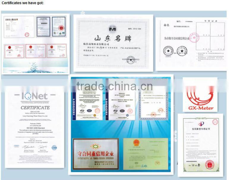 High quality Plastic water meter piston volumetric water meter