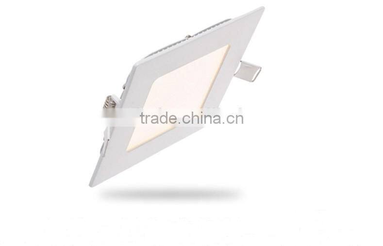 Cheap shenzhen led panel downlight 6w 120*120 square led panel ceiling light