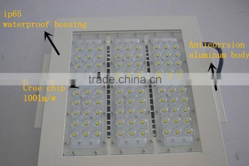 3 years warranty high quality petrol station CE BV ISO9001 gas station led canopy lights