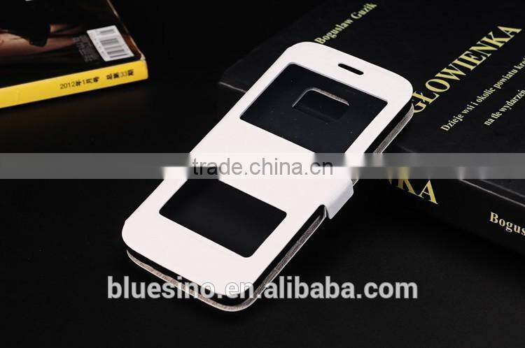Auto Sleep Window Display Mobile Phone Cover for Samsung G530