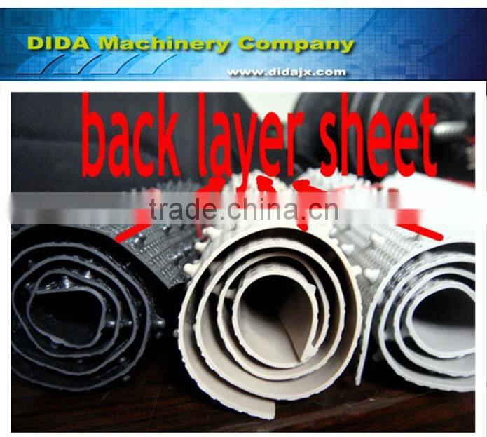 Plastic PVC coil mat/carpet making machine