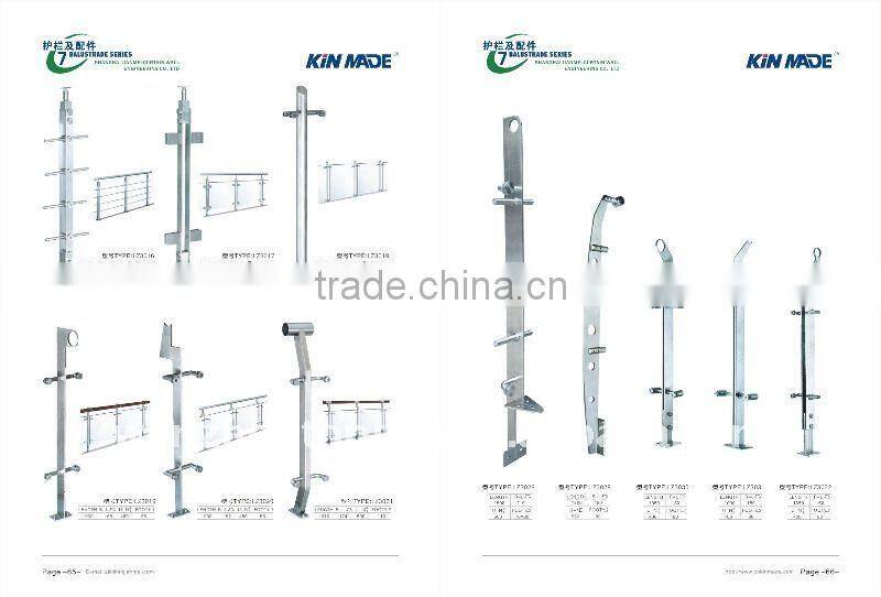 Glass balustrade handrail holder/support posts
