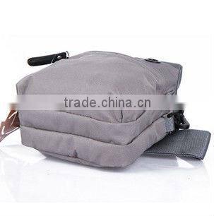 grey polyester waist bag
