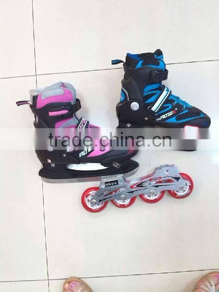 Fashion Model 4 wheel roller bearing used skate roller shoes