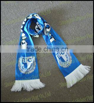 Football Promotion Custom Knitted Fan Scarf