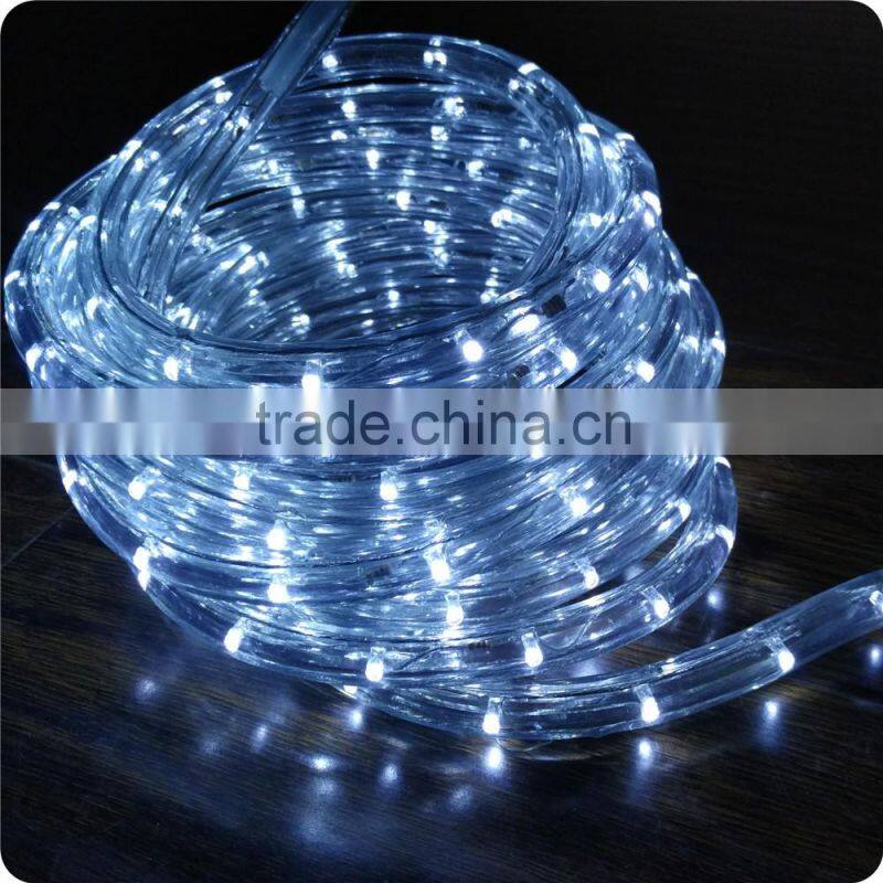 13mm 2wires white 110v led rope light