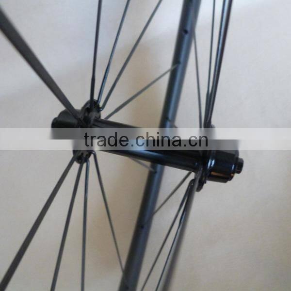U Shape 23mm wide Carbon Wheels 60mm Clincher Road Wheelset