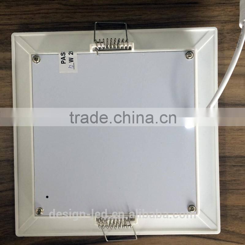China Supplier 18w square LED Panel Light CE RoHS SAA Approved