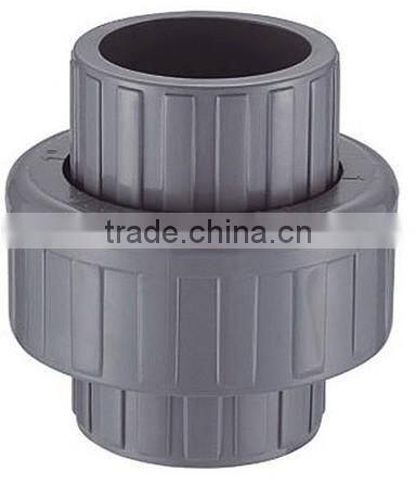 pvc BS thread union with movable head
