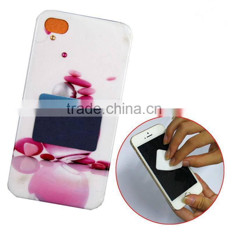 smartphone sticky microfiber screen cleaner