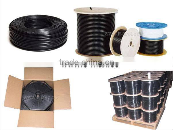 18 AWG copper covered coaxial cable drop wire cable
