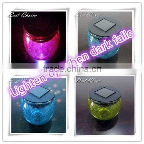 led garden line solar light mason jar solar light lids