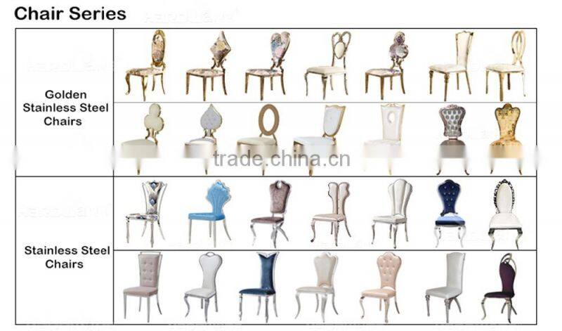 made in china modern stainless steel dining chair hardware furniture
