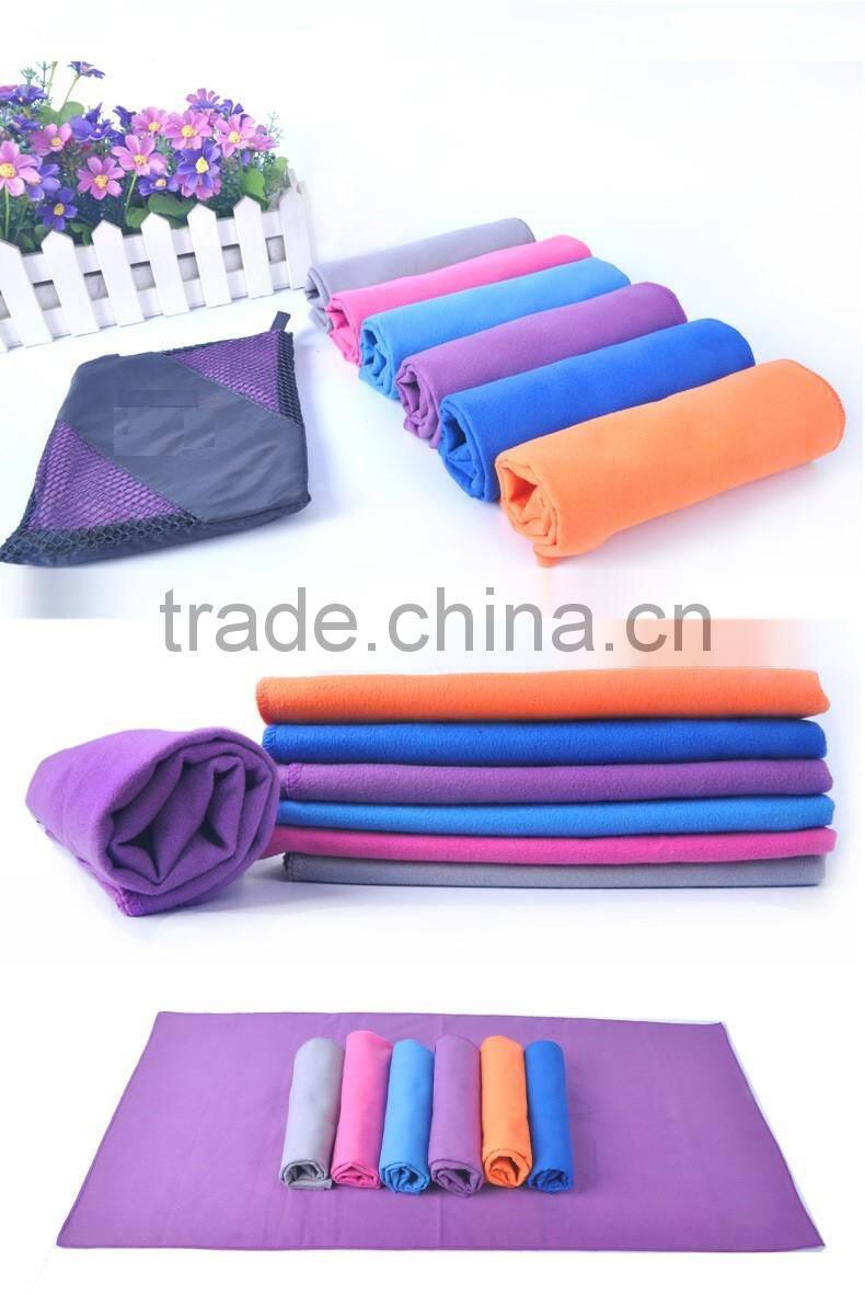 33x75cm 200gsm Outdoor travel quick drying microfiber sports towel antibacterial