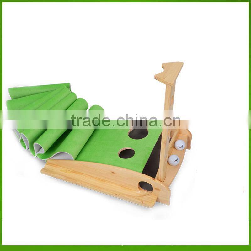 Golf putting mat Golf Putting trainer with automatic ball return