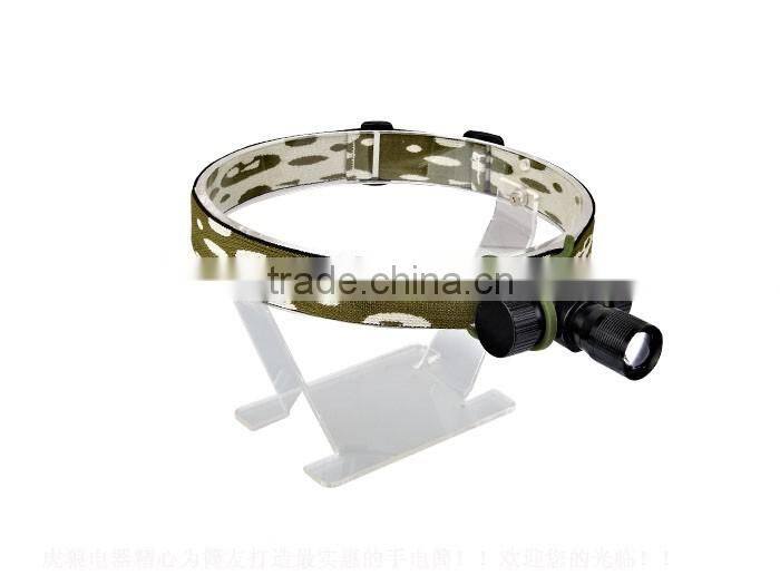 zoom function led headlamp aluminum LED headlight