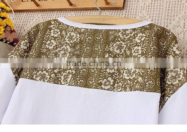 china new product fresh designs women 100 cotton fabric for t-shirt