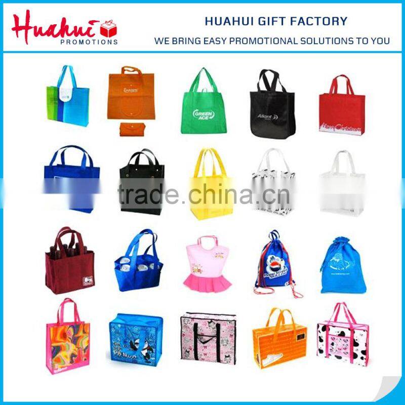 Wholesale high quality silk screen printed nonwoven bag