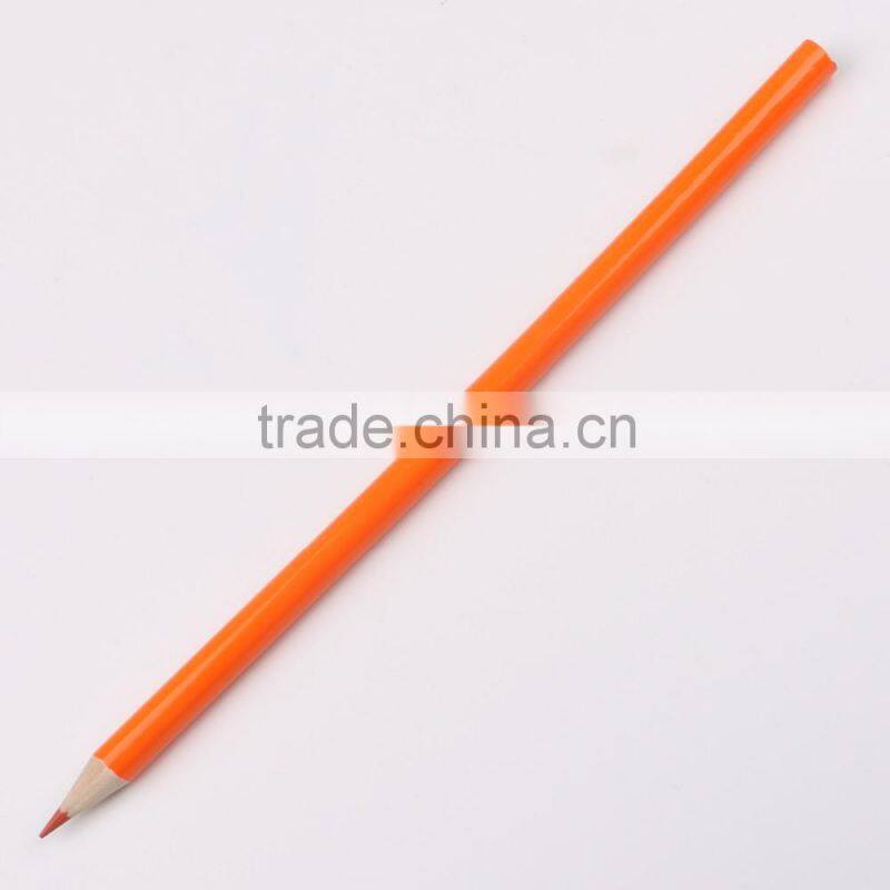 Promotional high quality wooden rainbow color art drawing pencils