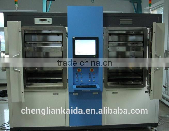 Cavity with a visual window vacuum soldering machine vacuum flask