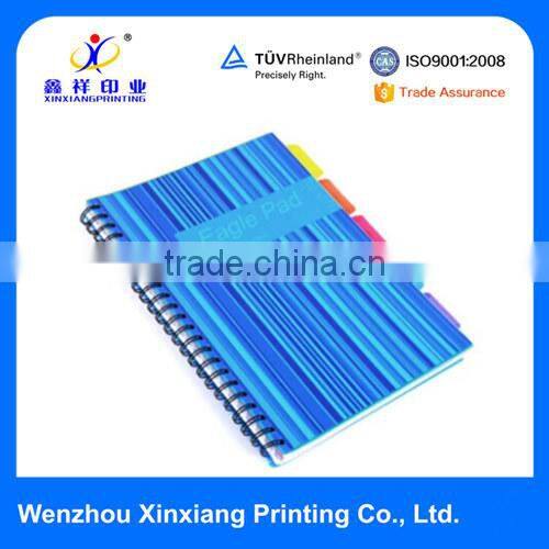 cute writing kraft paper spiral exercise notebook