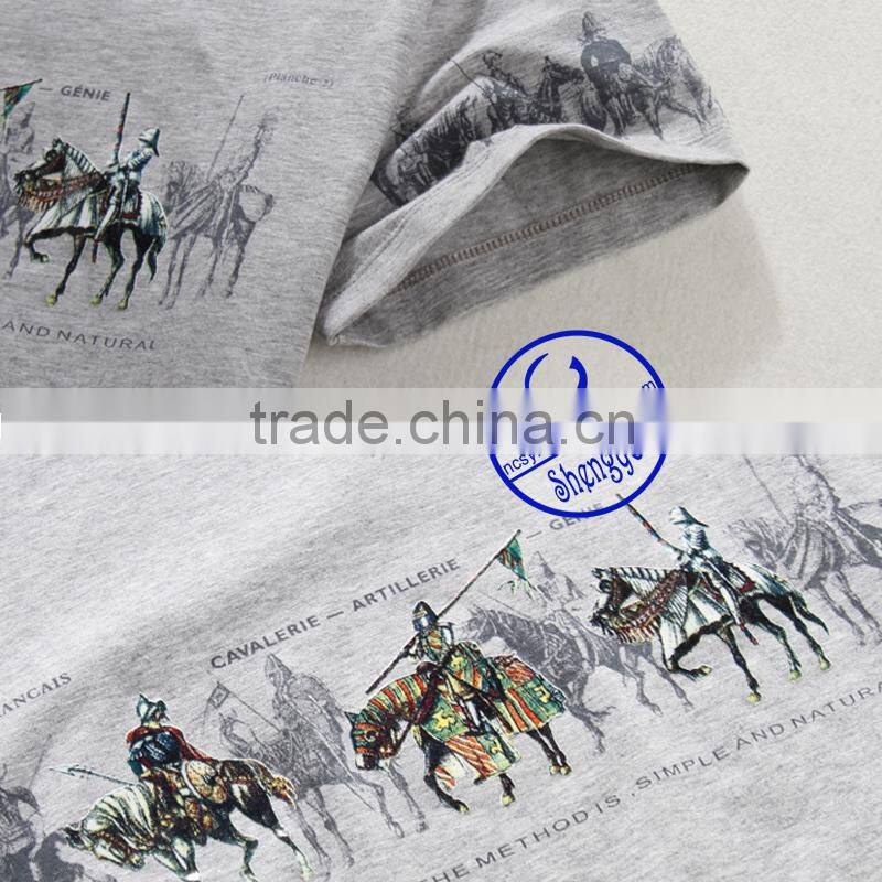 custom 2015 fashion design man print t-shirt wholesale china
