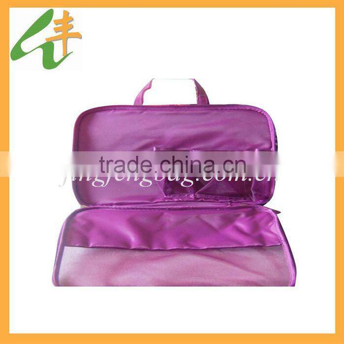 two compartment women toiletry bag