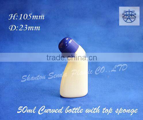 blue top and screw cap plastic bottle,relieve muscular aches plastic cap bottle