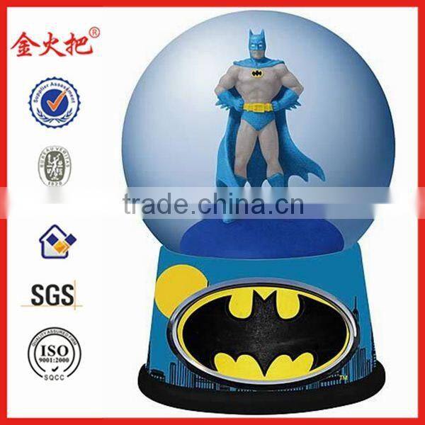 italian decorative 3D polyresin Souvenir 3d snow globe with italian city figure