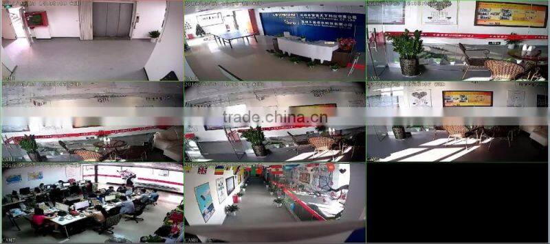 Looline High Quality Wireless Cctv Camera Systems Kit with 8pcs 720P IR bullet cameras 2.8-8mm Motorized lens