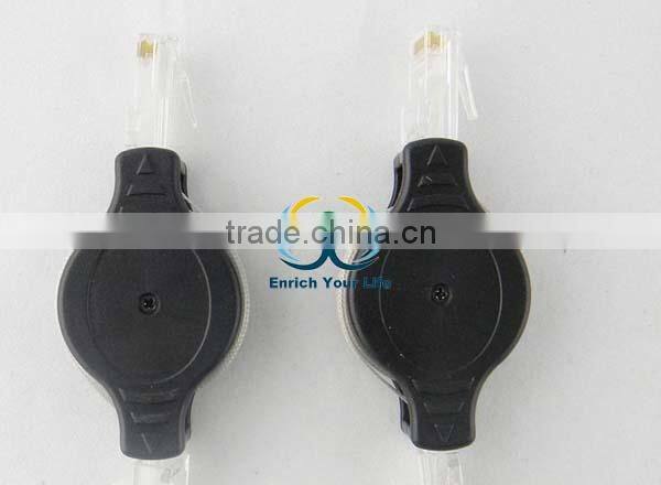 Sllsmy 1.5 M Retractable Cable Portable Notebook Computer Network Cable Lead