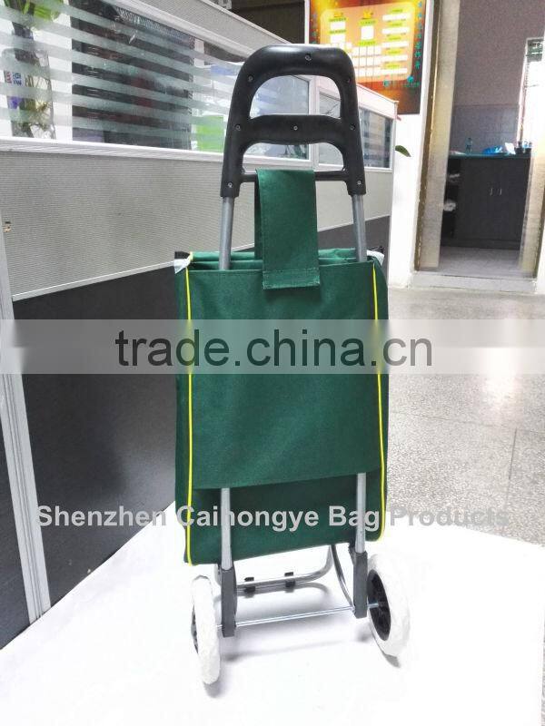Hot sale foldable stair-climbing shopping cart