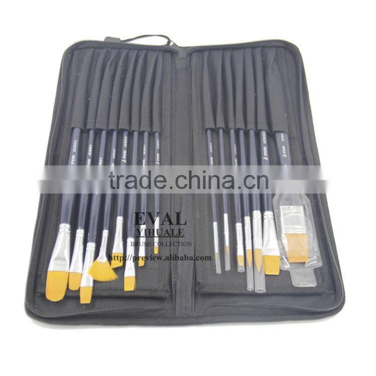 High quality paint brush set with packaging
