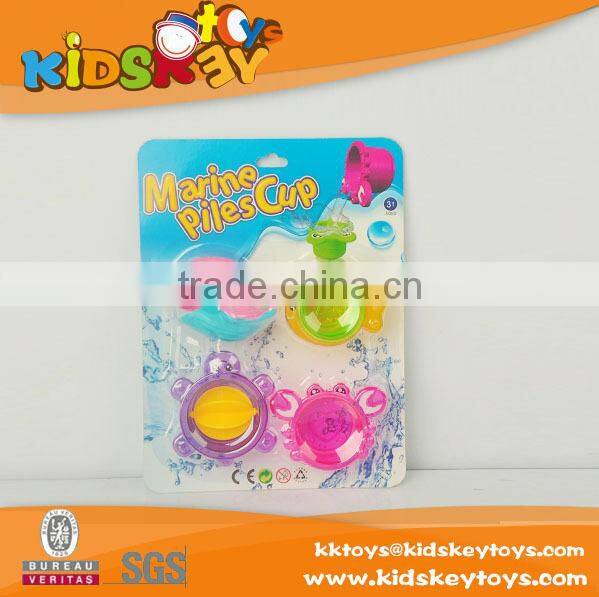 Education bath toys Beach Animals waterproof whale baby game toy bath toys set