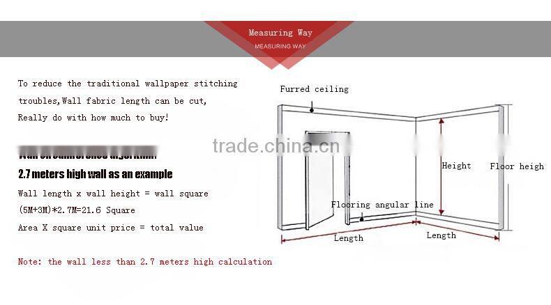 polyester non-woven compound jacquard wallpaper for roof decoration wallpaper with the image of the city wall non woven wallpape