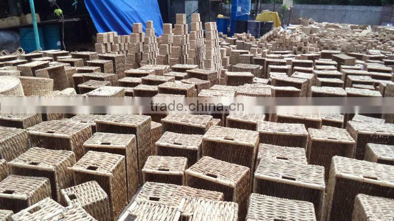 2015 New Product Seagrass Basket For Home Decoration And Furniture