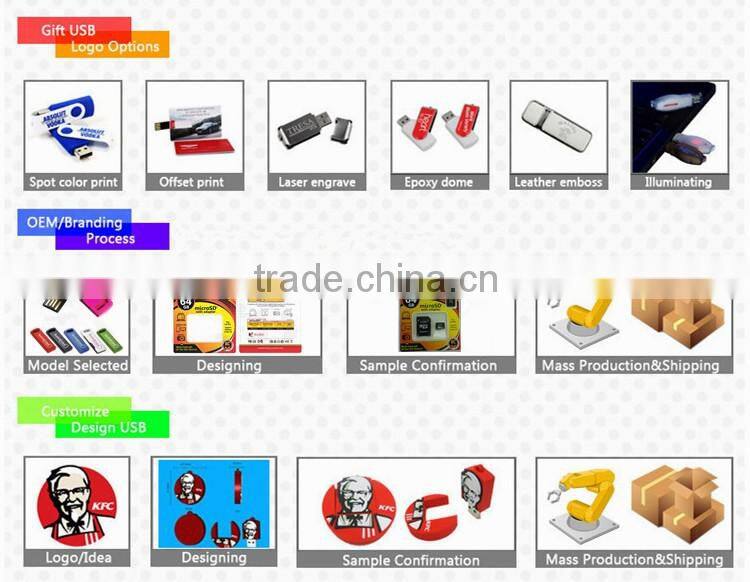 Most popular portable usb flash drive key 8gb