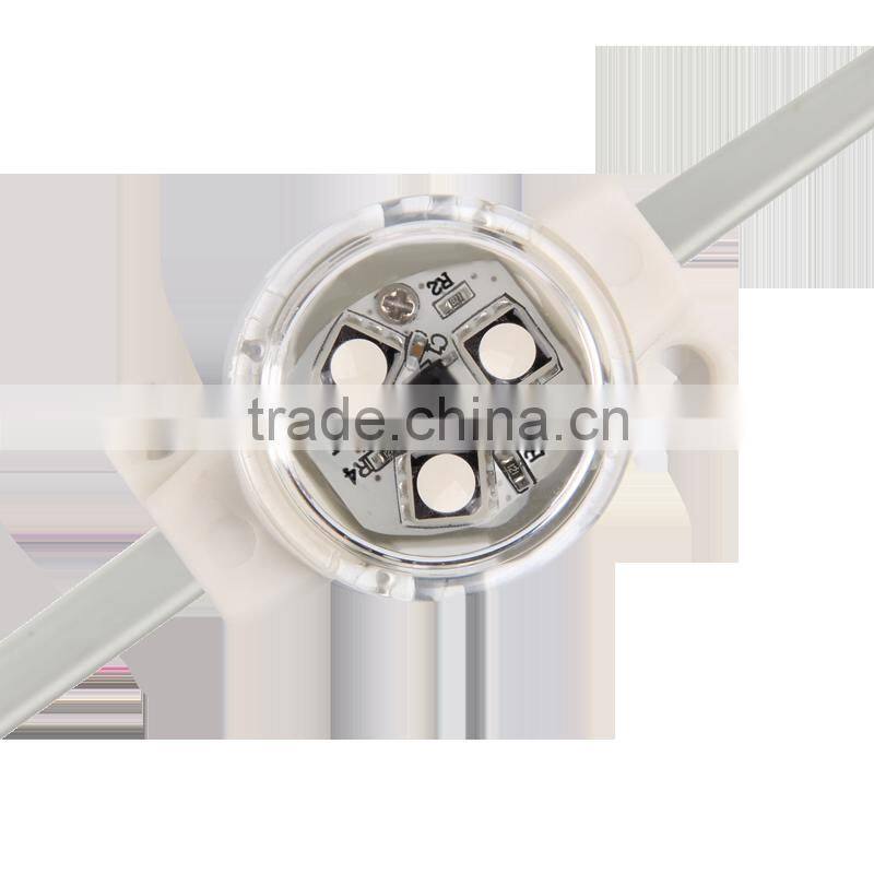 Waterproof full color 12v 30mm Exposed Led Pixel For Advertising