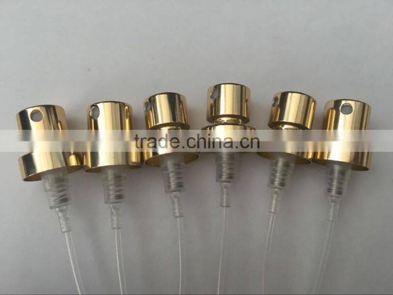 Fine 16.3mm aluminum crimp mister sprayer