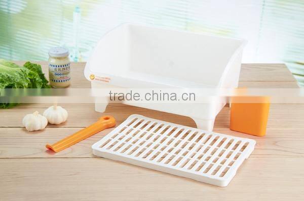 kitchen bow chopstickl and plate storage basket with cover ,plastic kitchen basket,vegetable storage basket