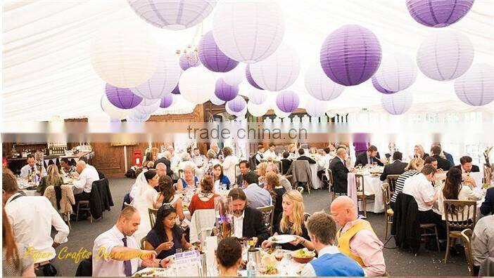Round wedding decoration japanese paper lanterns