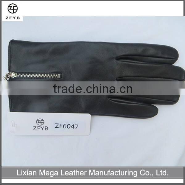 Wholesale Italian mens leather handmade gloves ,mens driving leather gloves