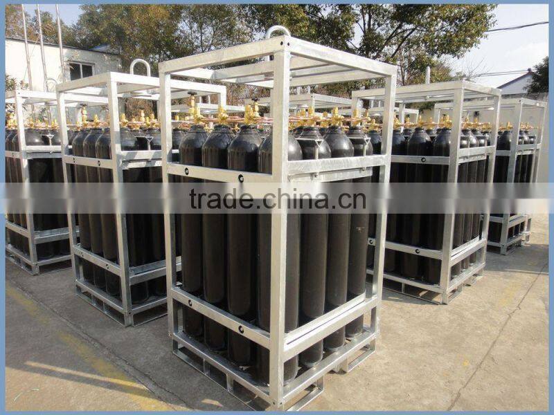 Newly TPED Gas plant used transportation Rack frame
