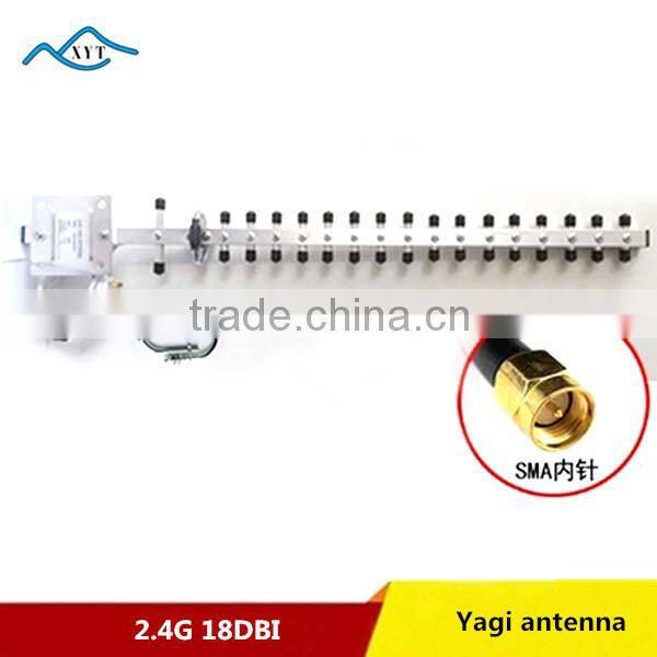 2.4G Wireless 18dbi antenna yagi for cellphone booster