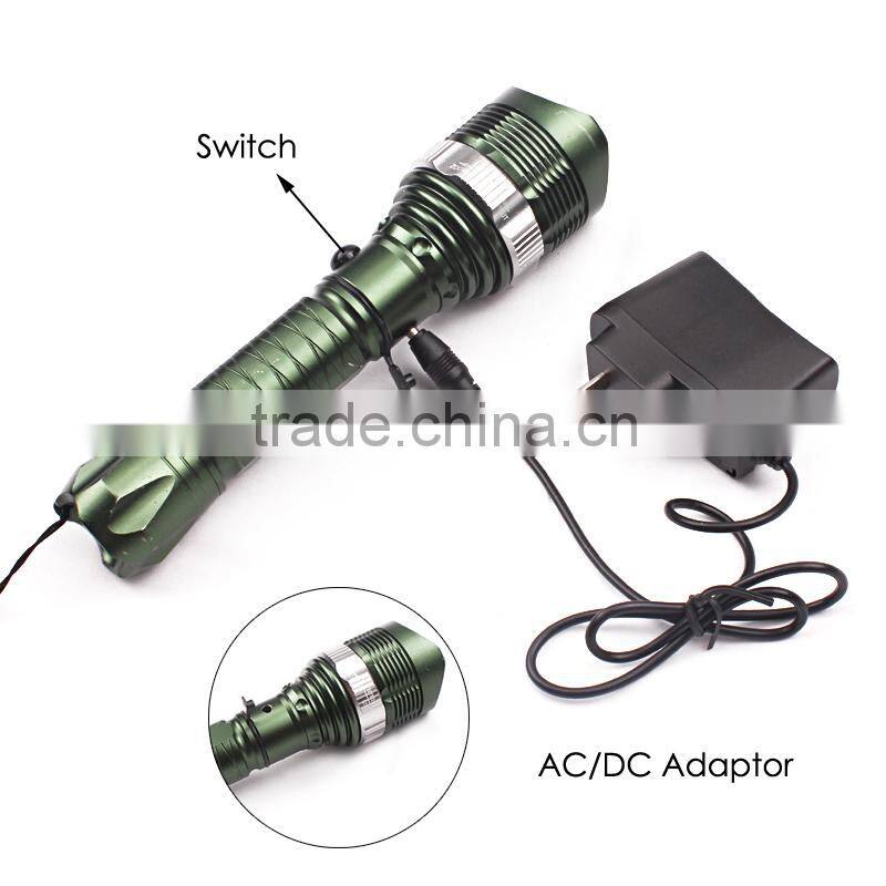 Q5 /5W-1200 Lumens, On time Delivery, BT-4768 High Power Tactical Hunting LED Flashlight