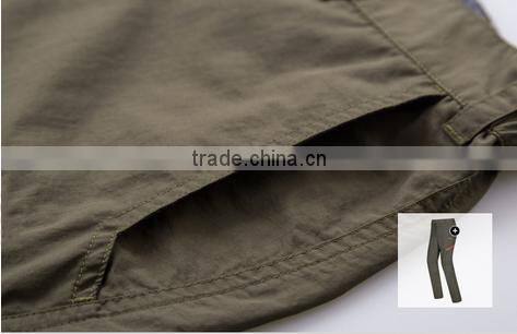 Custom Summer Removable Camping Quick Dry Pants