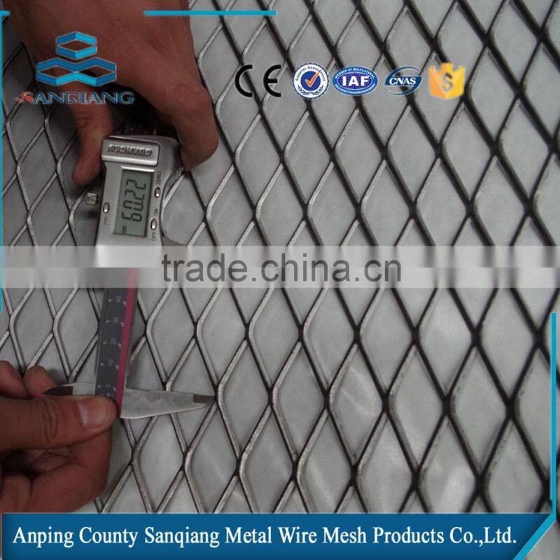 aluminum plate flattened expanded metal mesh