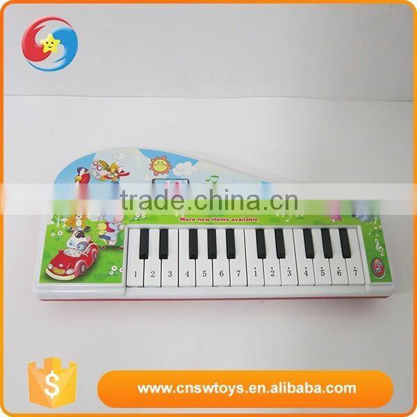 Children electronic bo toys mini plastic keyboard musical professional instruments with light