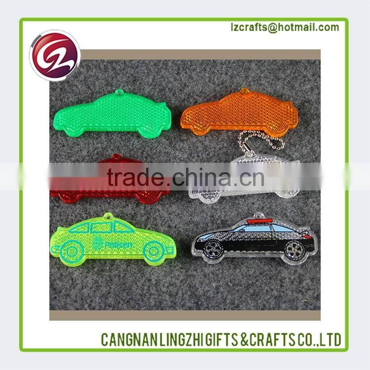 Customized Logo High Quality reflective keychains